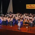 Anita sharing her Stage with the youths