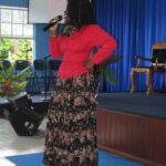 Anita ministers at streams of power church